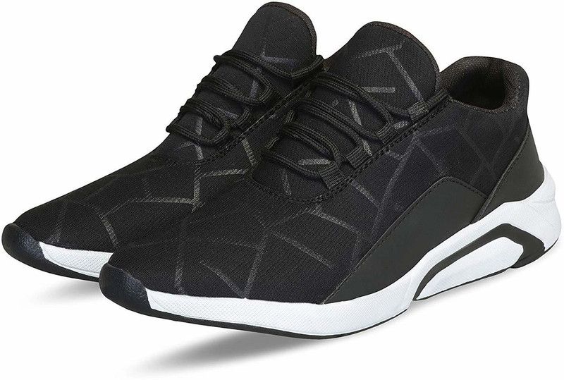 suttra-B07 Running Shoes For Men  (Black)