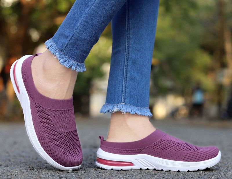 Lightweight,Comfort,Summer,Trendy,Walking,Outdoor,Stylish,Training,Daily Use Casuals For Women  (Purple)