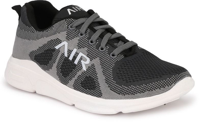 Mesh Lace-Up Casual/Walking/Sneakers For Men  (Grey)