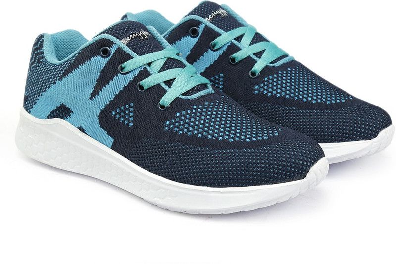 Women Breathable Sneakers Lightweight Gym Jogging Walking Running Sports Shoes Training & Gym Shoes For Women  (Blue)