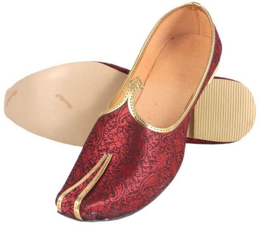 Ethnic Jutti for women and girls (JUTTI 188), Size-5 Slip On For Men  (Multicolor)