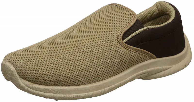 Mesh Mushy Casuals For Men  (Beige, Brown)