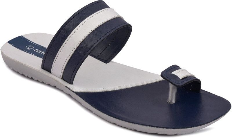 Slippers, Comfortable & Lightwear Flip Flop, Slippers for Men, Blue and White Slippers  (Blue, White 6)
