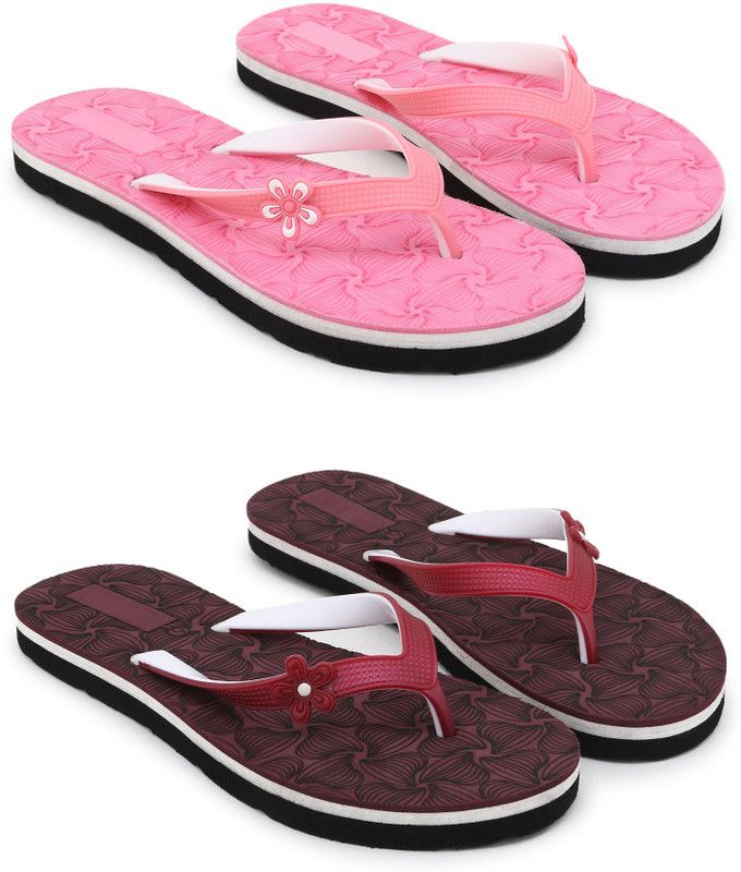 Slippers  (Pink, Maroon 4)
