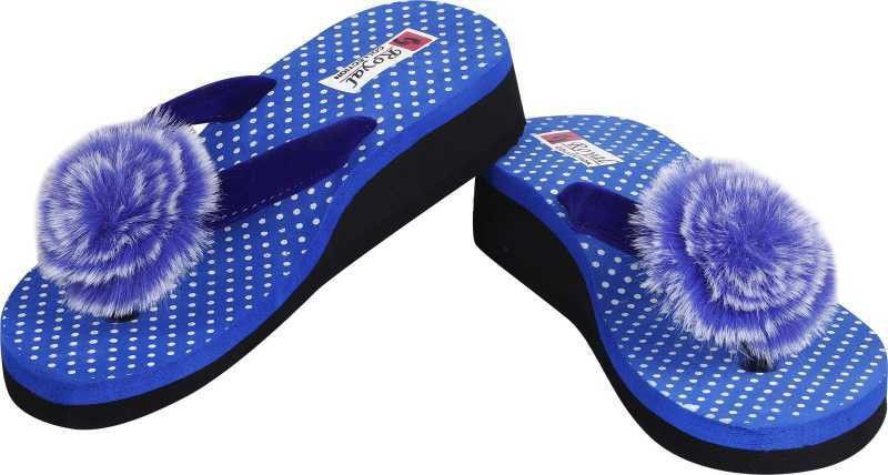 Girls Slipper Flip Flop  (Black)