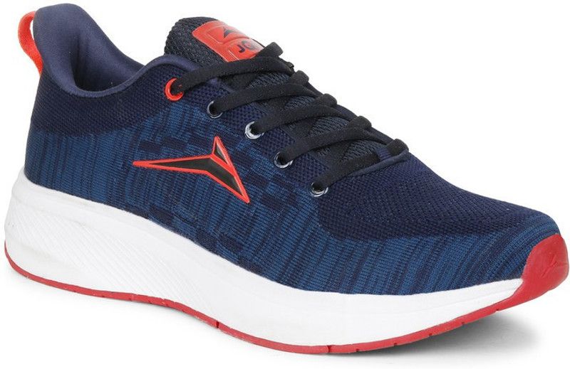 PROTEIN Air-Cooled Memory Foam Technology Outdoor Running Shoes For Men  (Navy, Green)