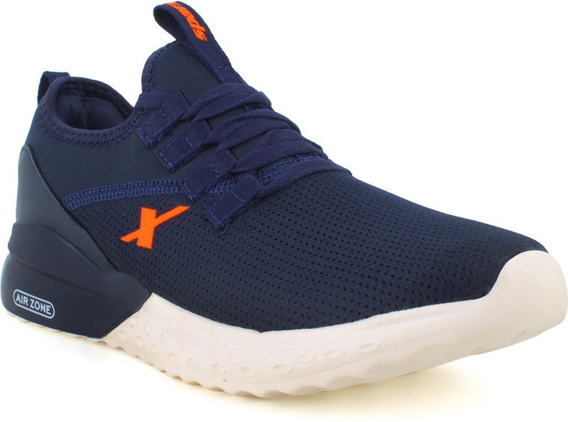 677 Running Shoes For Men  (Navy, Orange)