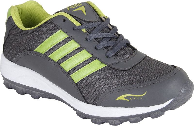 Power Play Running Shoes For Men  (Grey)