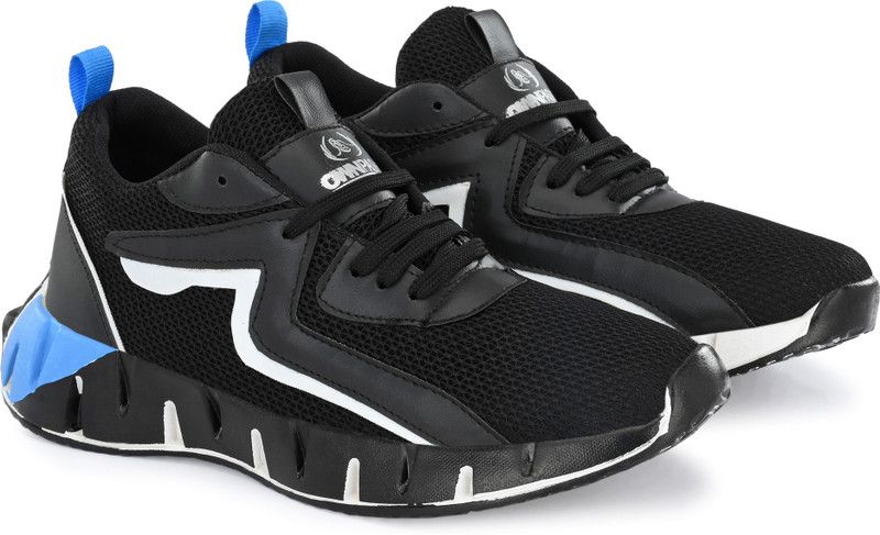 Stylish Sports Sneakers Running Shoes Running Shoes For Men  (Black)