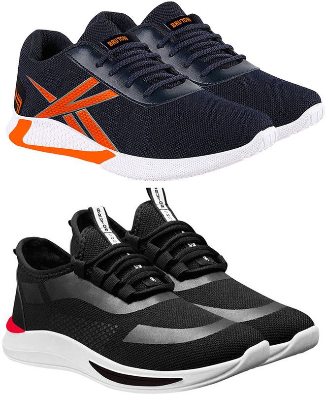 2 Combo Sneaker Shoes Sneakers For Men  (Blue, Black)