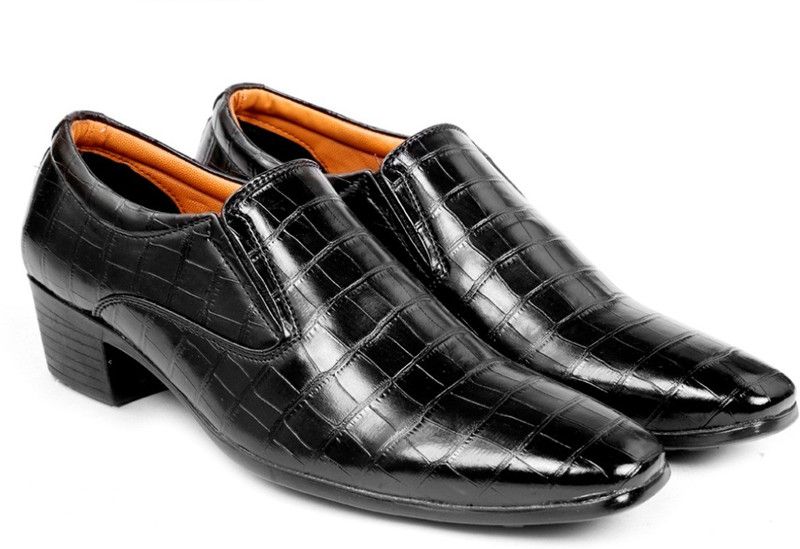 Men's Party Wear Shoe Corporate Casuals For Men  (Black)