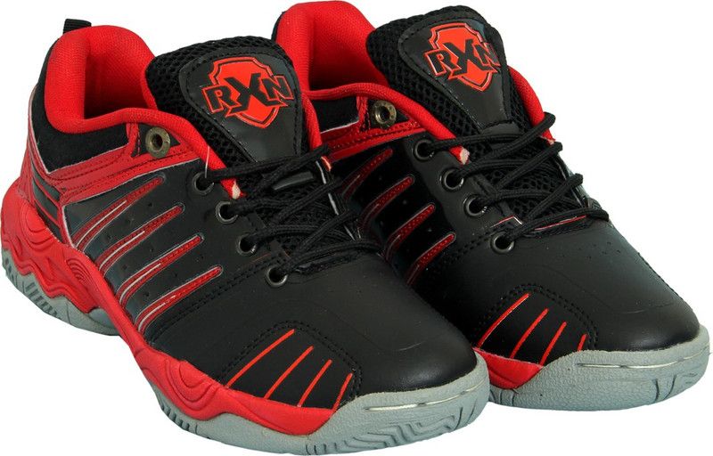 Lawn Tennis shoes Tennis Shoes For Men  (Black, Red)