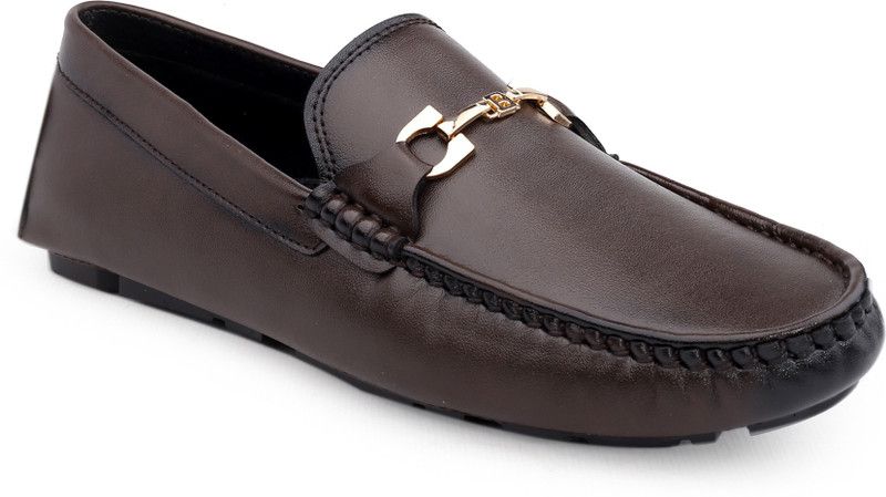 Stylish Comfortable Casual Loafer Shoes For Men Loafers For Men  (Brown)