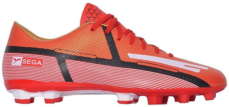 MICRO Football Shoes For Men  (Red)
