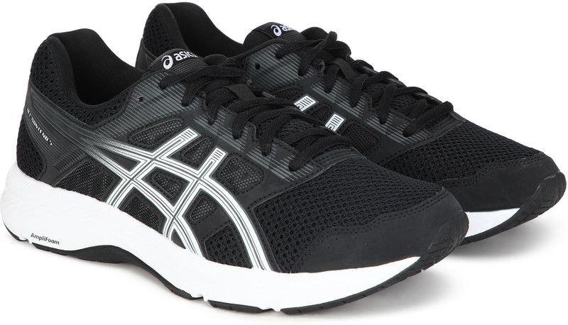 GEL CONTEND Running Shoes For Men  (Black, Grey)