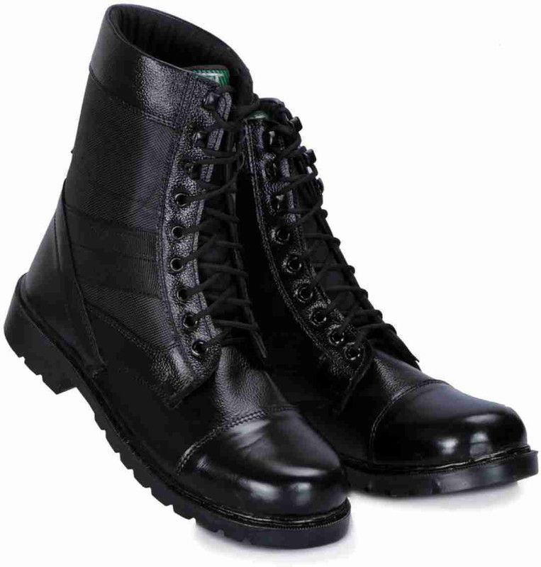 Army Boots For Men  (Black)