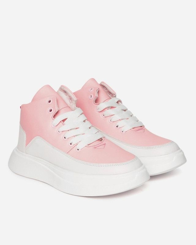 Flynce Casual Lightweight Fashion Sneaker for Women/Girls - Pink,White-36 Sneakers For Women  (Multicolor)