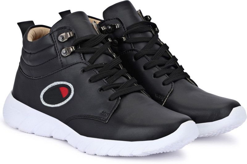 Training & Gym || Walking || Dancing || Outdoors || Running Sneakers For Men  (Black)