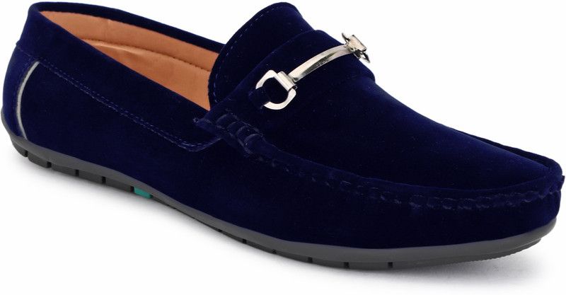 Stylish Loafers For Men  (Blue)