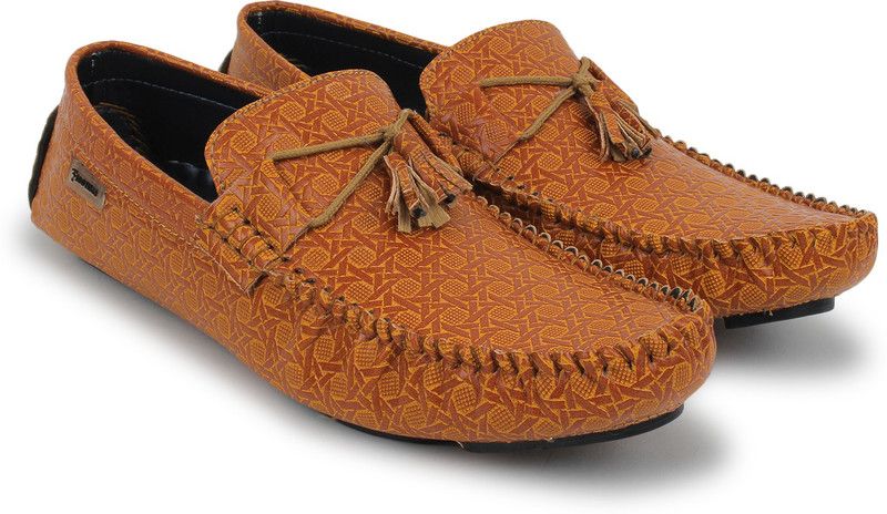 Electra Loafers For Men  (Tan)