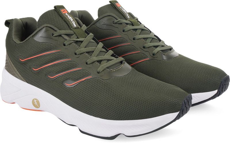 RUMBLE Running Shoes For Men  (Olive)