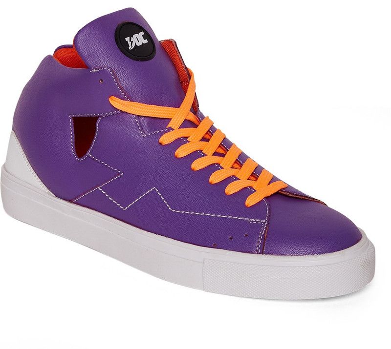 Purple BAB 1 High Tops For Men  (Purple)