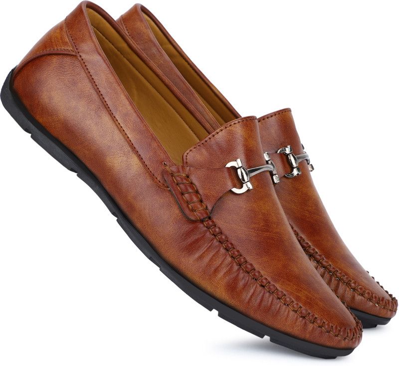 Comfortable Loafers For Men  (Tan)
