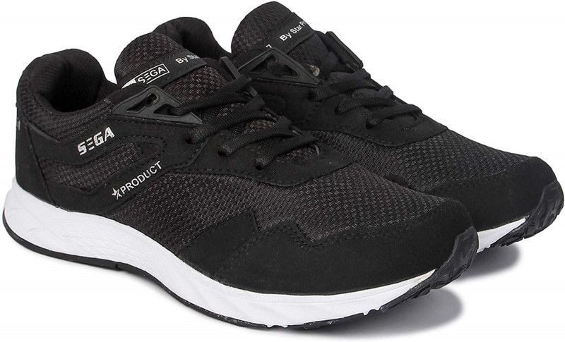 Mesh Running Morning Walk Cricket Vollyball Sports Shoes For Mens And Boys Walking Shoes For Men  (Black)