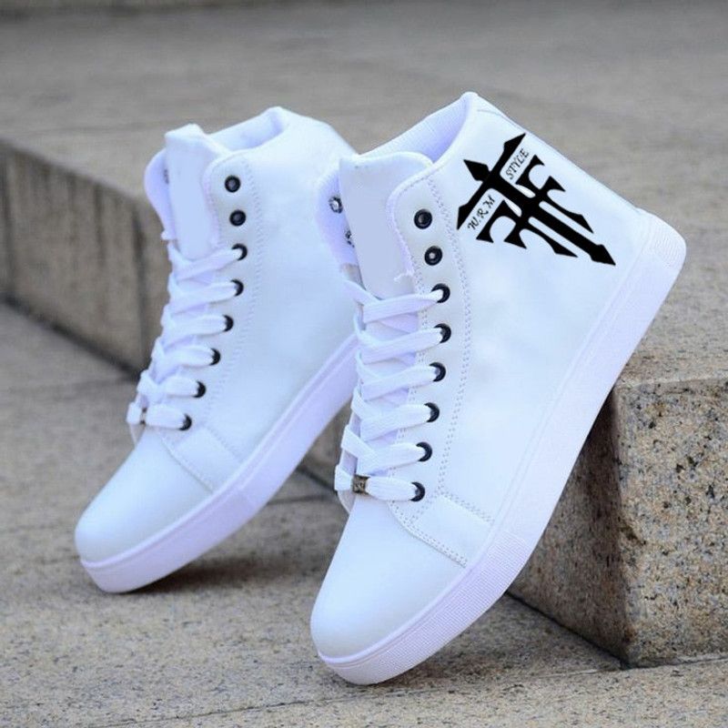 WHITE SNEAKER FOR MEN Boots For Men  (White)