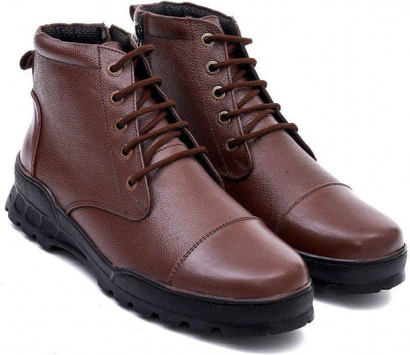 BOOT109BROWN-7 Boots For Men  (Brown)