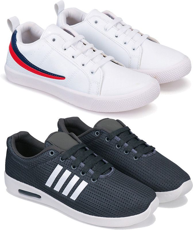 Sporter Men Multicolor Casual Sneakers Shoes (Pack of 2) (Combo(ZO)-3076-1563) Sneakers For Men  (Multicolor)
