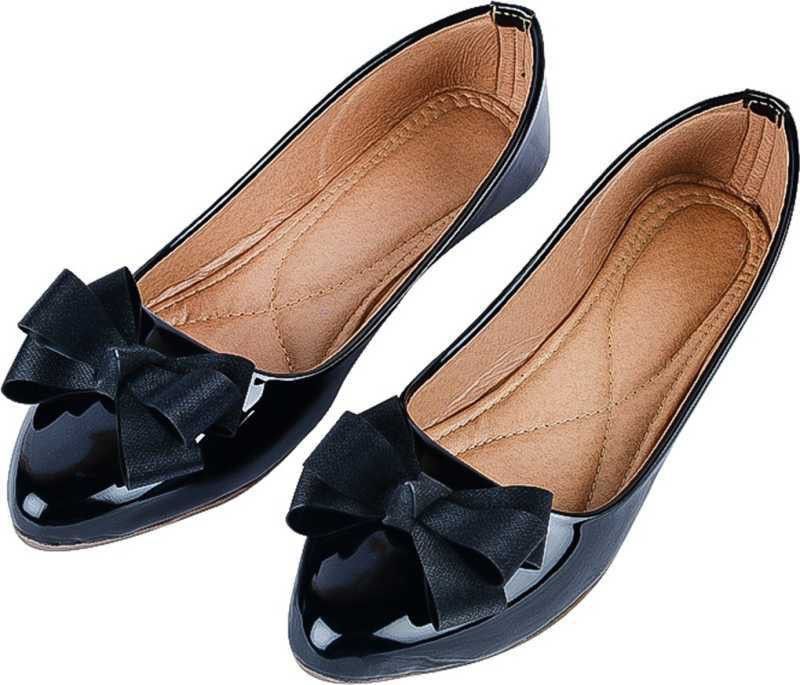 SR MN BLACK Bellies For Women  (Black)