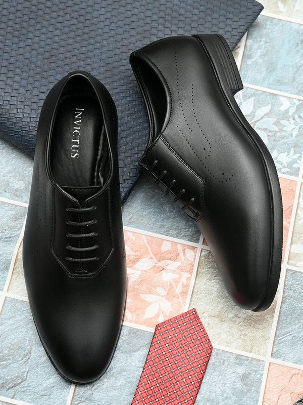 Outdoor|PremiumQuality|Lightweight|stylish|Comfortable|Formal Shoes For Men Oxford For Men  (Black)