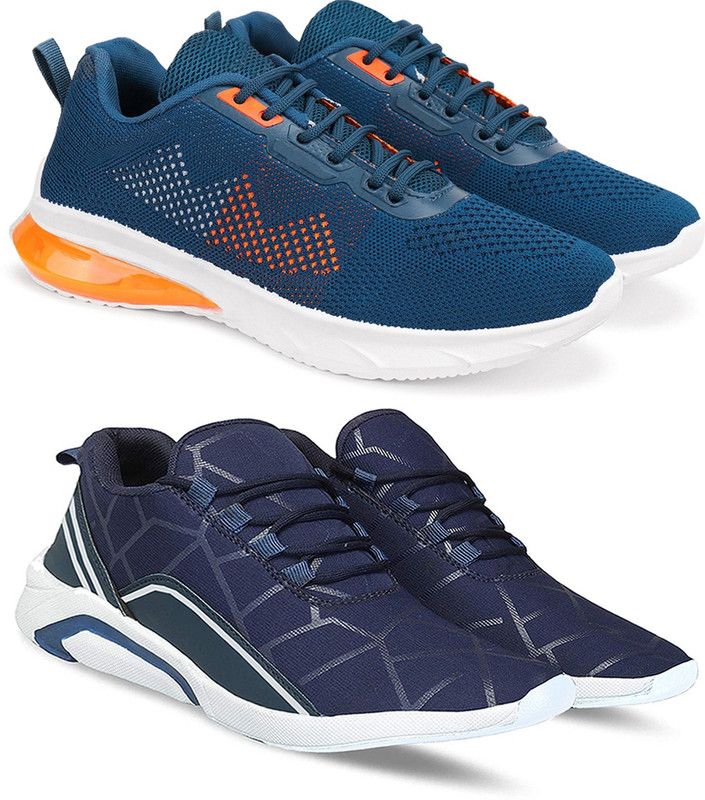 Swiggy Sports Shoes For Men Stylish Shoes For Running ,Shoes (Pack Of 2) Training & Gym Shoes For Men  (Multicolor)