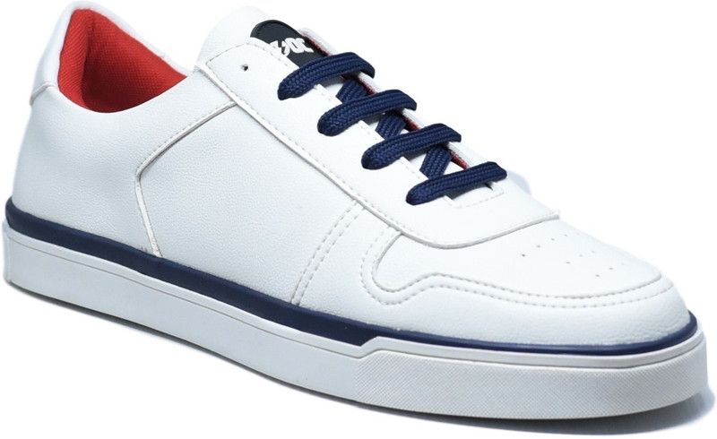 White Hercules Sneakers For Men  (White)