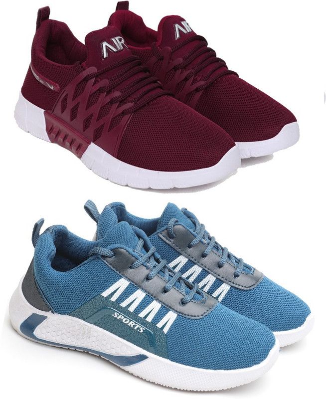 Outdoors For Men  (Maroon, Blue)