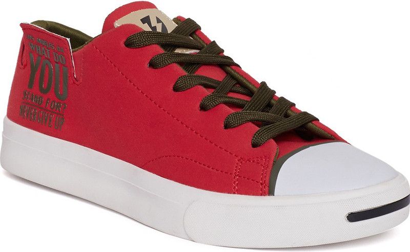 Red Titan Sneakers For Men  (Red)