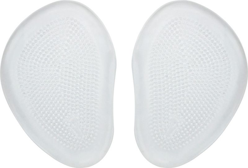 CuraFoot Anti Slip Silicon Shoes Pad Foot Gel High Heels Toe Pads Insole, Ball of Forefoot Insoles, Front Foot Cushions, Forefoot Insoles for Metatarsal Support Silicone Ball of Foot Regular Shoe Insole  (Transparent)