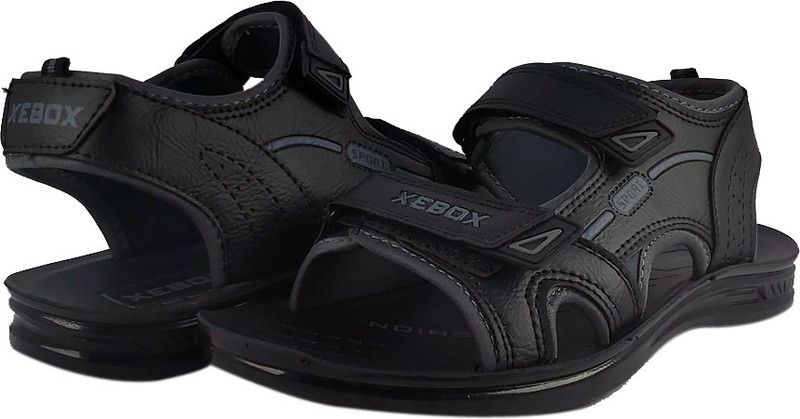 Men Black Sports Sandal