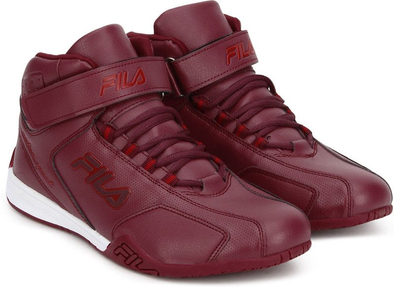 Afro High Motorsport Shoes For Men  (Maroon)