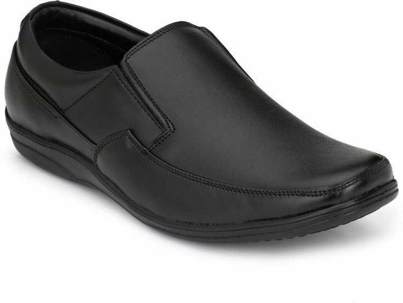 Office Formal Shoes Slip On For Men (Black) Slip On For Men  (Black)