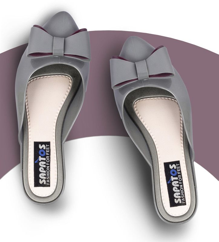 Women Grey Casual Sandal