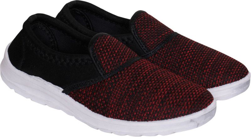 DT_DLX_23_CANVAS_CHERRY Bellies For Women  (Maroon)
