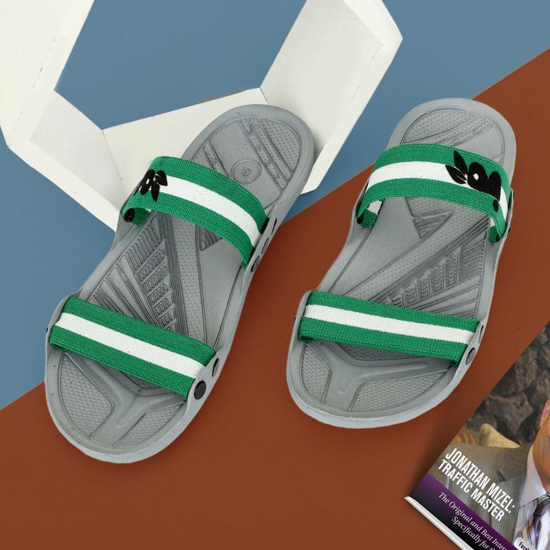 Boys Slip On Slipper Flip Flop  (Grey)