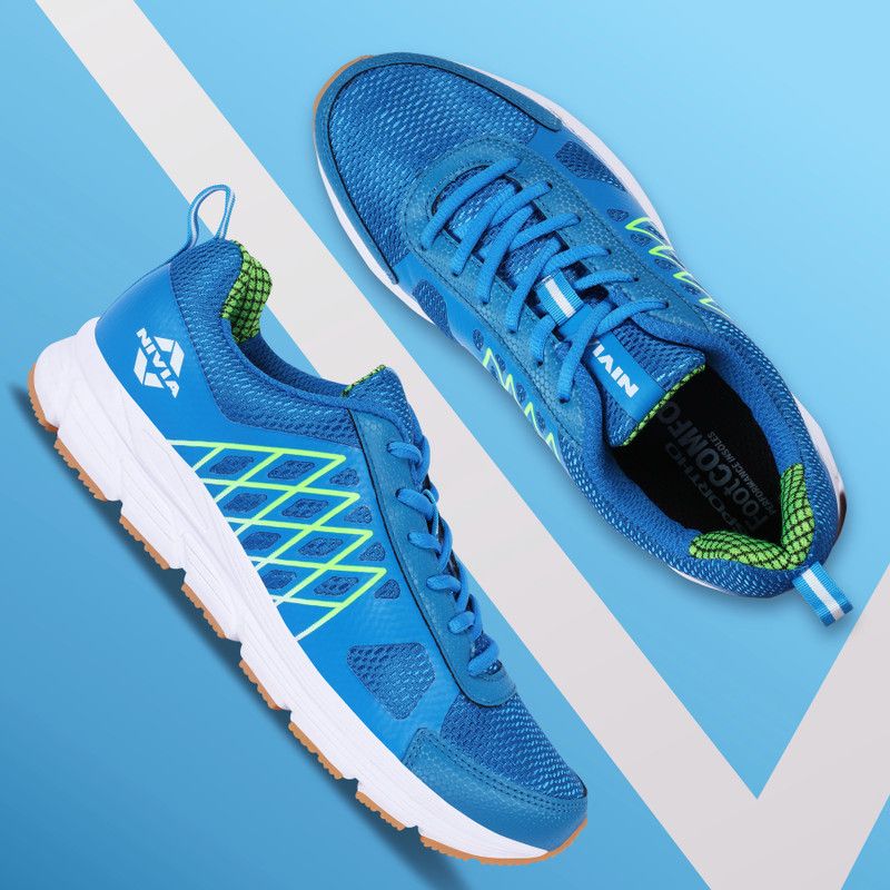 Snake 2.0 Running Shoes For Men  (Blue)