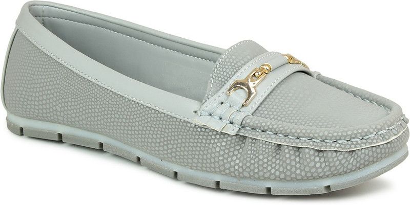 Inc.5 Moccasins Shoe For Women's Mocassin For Women  (Grey)