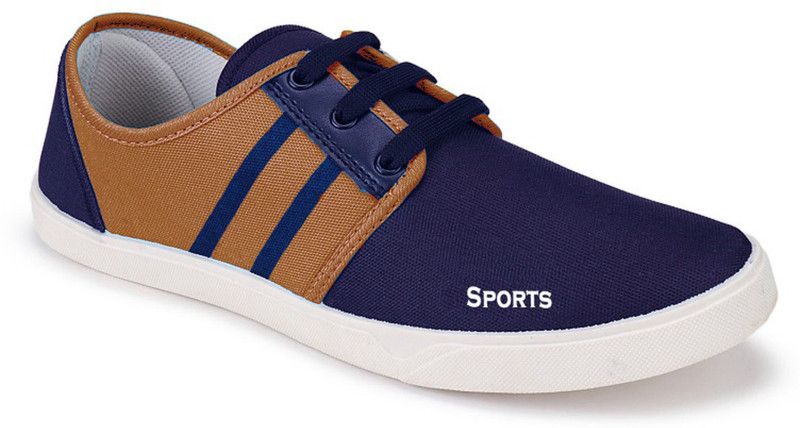 Exclusive Affordable Collection of Trendy & Stylish Casuals Sneakers Shoes Running Shoes For Men  (Brown, Blue)