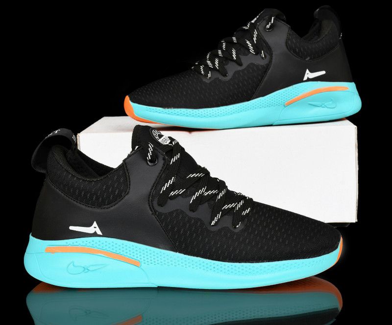 Running sneakers for men and boys Sneakers For Men  (Black)