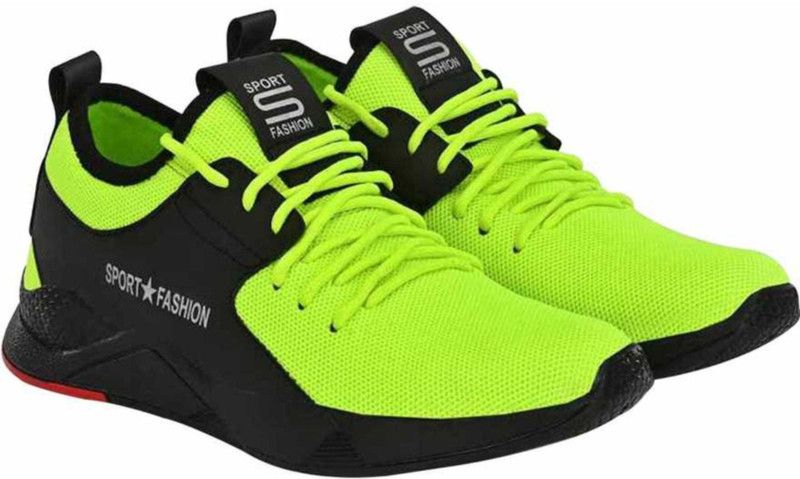 Casuals For Men  (Green, Black)