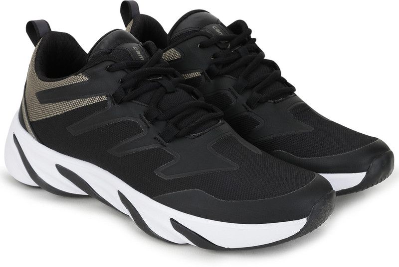 AVENGER Running Shoes For Men  (Black, Gold)